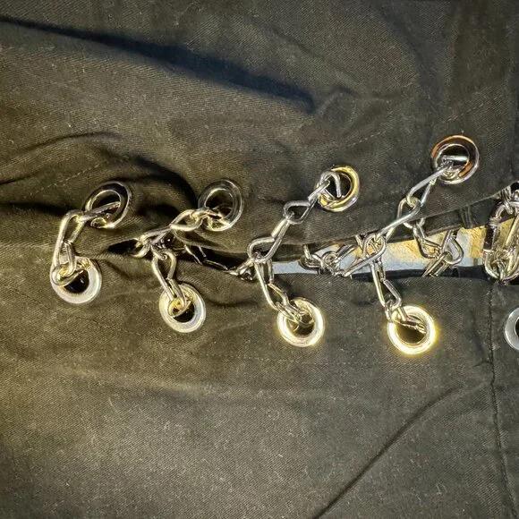 Eminence Grise Les Doma Denim Jeans, Black  Small - Picture 6 of 7